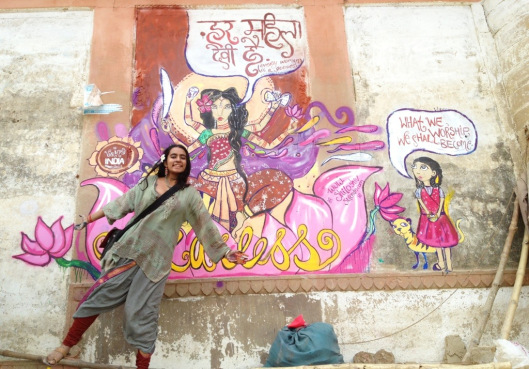 Durga mural